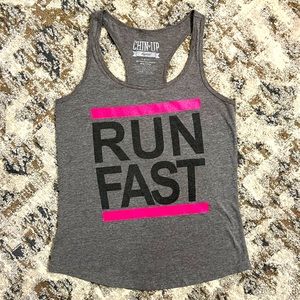 Run fast athletic tank